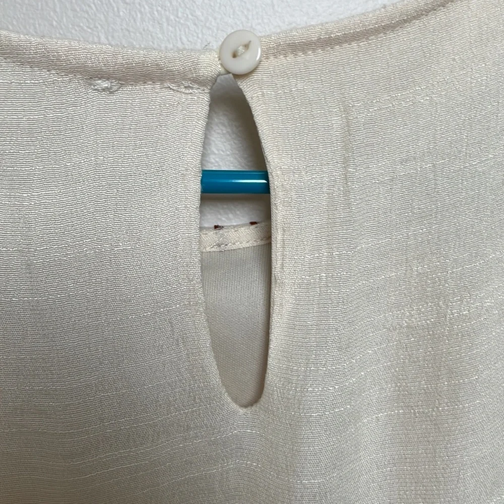 Altered State Dress Umgee Sheer Cream Dress Size S - Picture 8 of 8